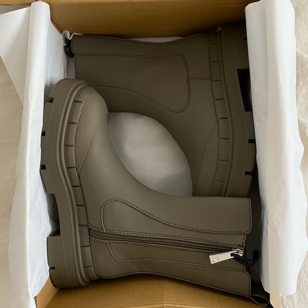 ZARA Rubberized Boots